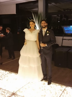 Read more about the article Carla Guimarães Costa e Alvaro Daher casam na Igreja São Francisco de Paula e recebem no Victória do Jockey Club Brasileiro