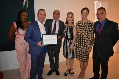 Read more about the article O belga Alain Taillard recebe o título de Embaixador do Turismo do Rio