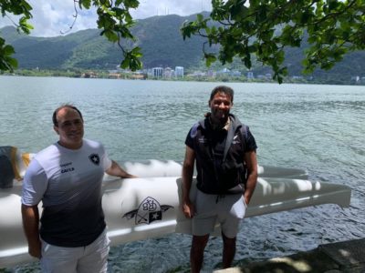 Read more about the article Canoa Havaiana é a curtição do verão do Botofogo Futebol e Regatas na Lagoa Rodrigo de Freitas