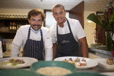 Read more about the article Os chefs Rafael Gomes e o francês Thibault Sombardier armam menú especial para celebrar o primeiro aniversário Itaoca Rio