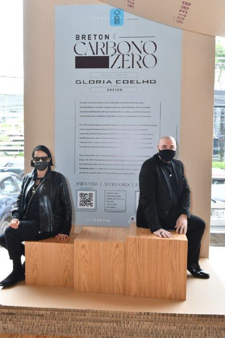 Read more about the article Breton celebra o selo carbono zero e lança coleção Pitágoras em parceria com a estilista Glória Coelho
