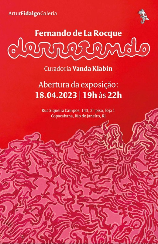 Read more about the article O artista Fernando de La Rocque abre individual “Derretendo” no próximo 18 de abril na Artur Fidalgo Galeria