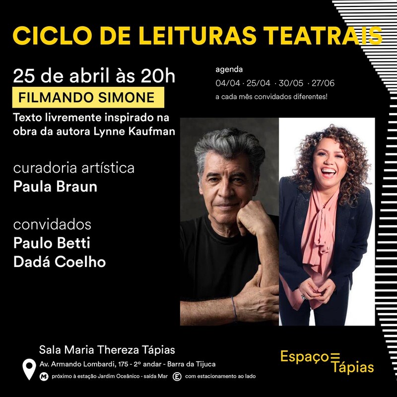 Ciclo de Leituras Teatrais - Paulo Betti