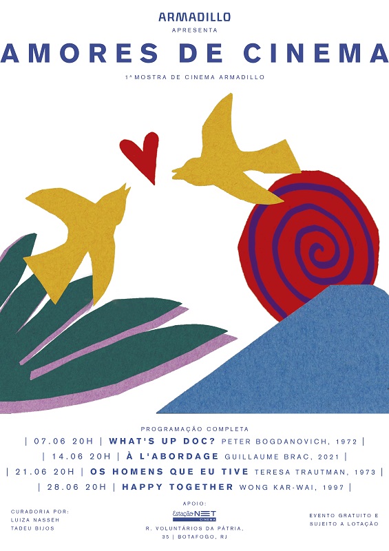 Read more about the article Armadillo celebra o Dia dos Namorados com o festival de cinema “Amores de Cinema”