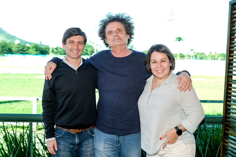 João de Souza Machado, Ivo Mareines e Tharcila Manfredi