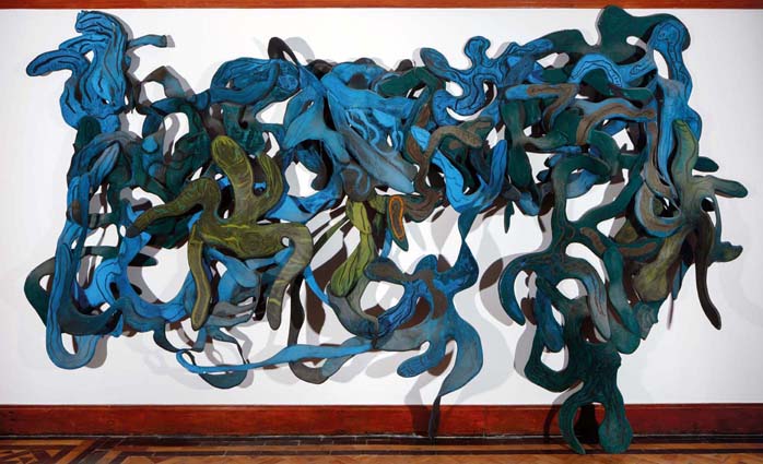 HILTON BERREDO (1954) Sem título [série Pindorama], 1989 