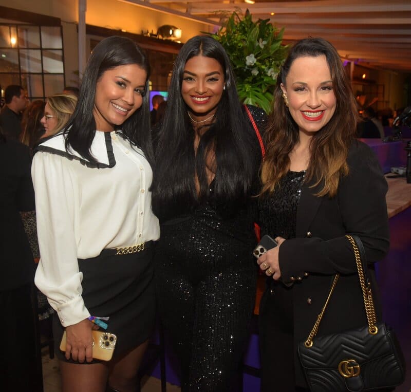 Mariana Tranquilo, Waleska Freitas e Creide