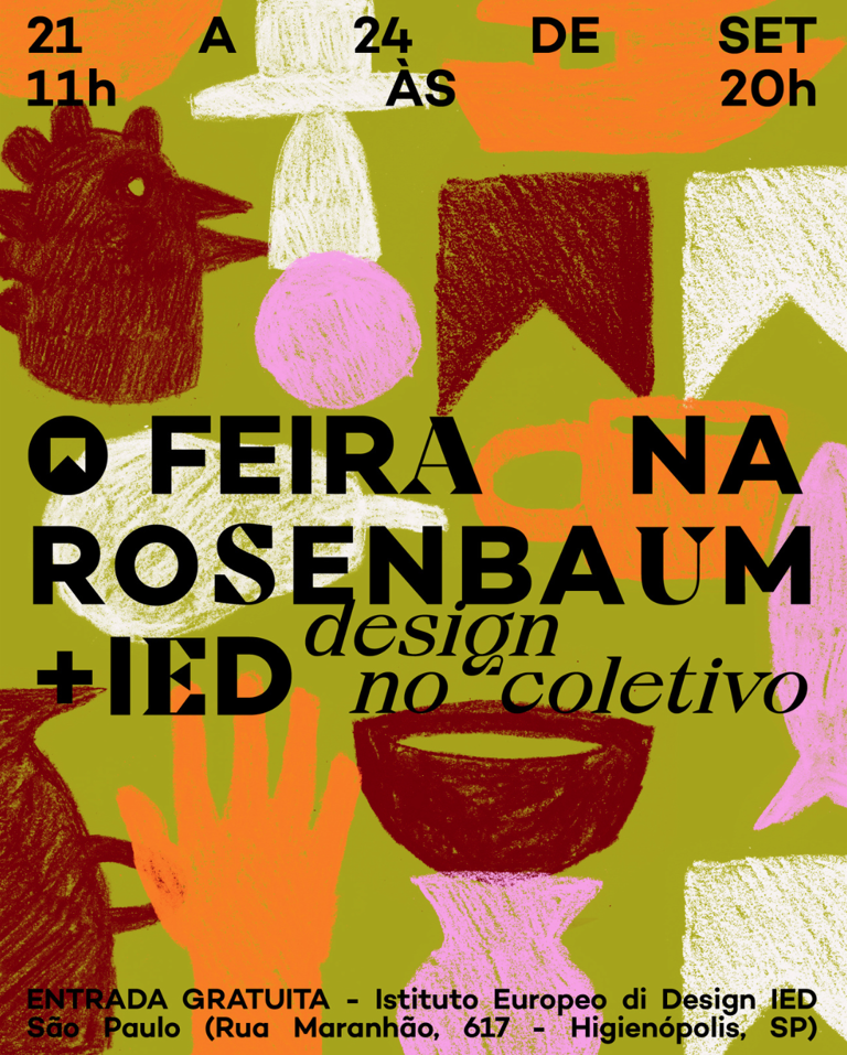 Read more about the article Feira na Rosenbaum faz sua estreia no Istituto Europeo di Design nos dias 21 e 24 de setembro