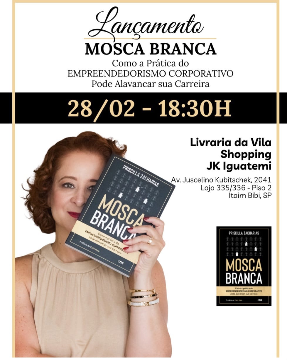 Mosca Branca: livro de Priscilla Zacharias