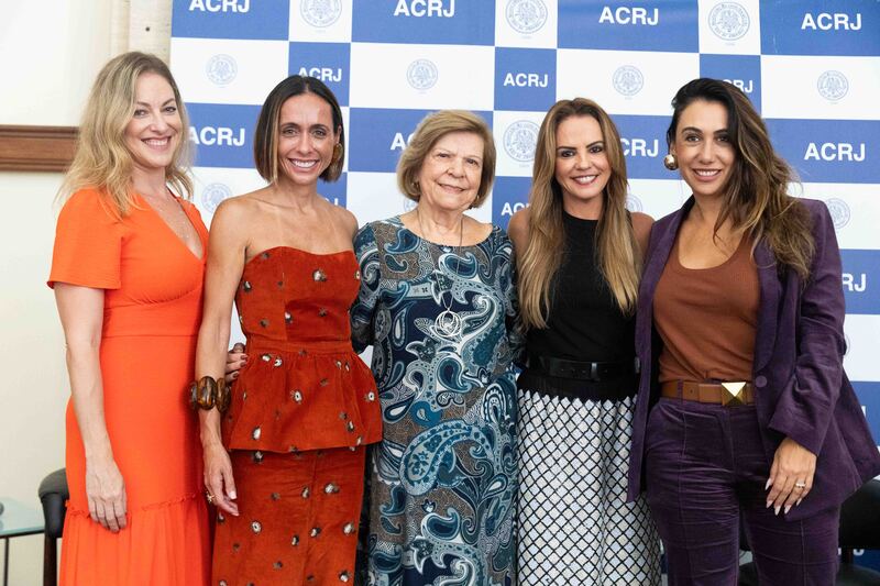Carla Simonelli, Viviane Monteiro, Marta Arakaki , Michelle Novaes, Isabela Bussade e Marina Mattos - ACRJ