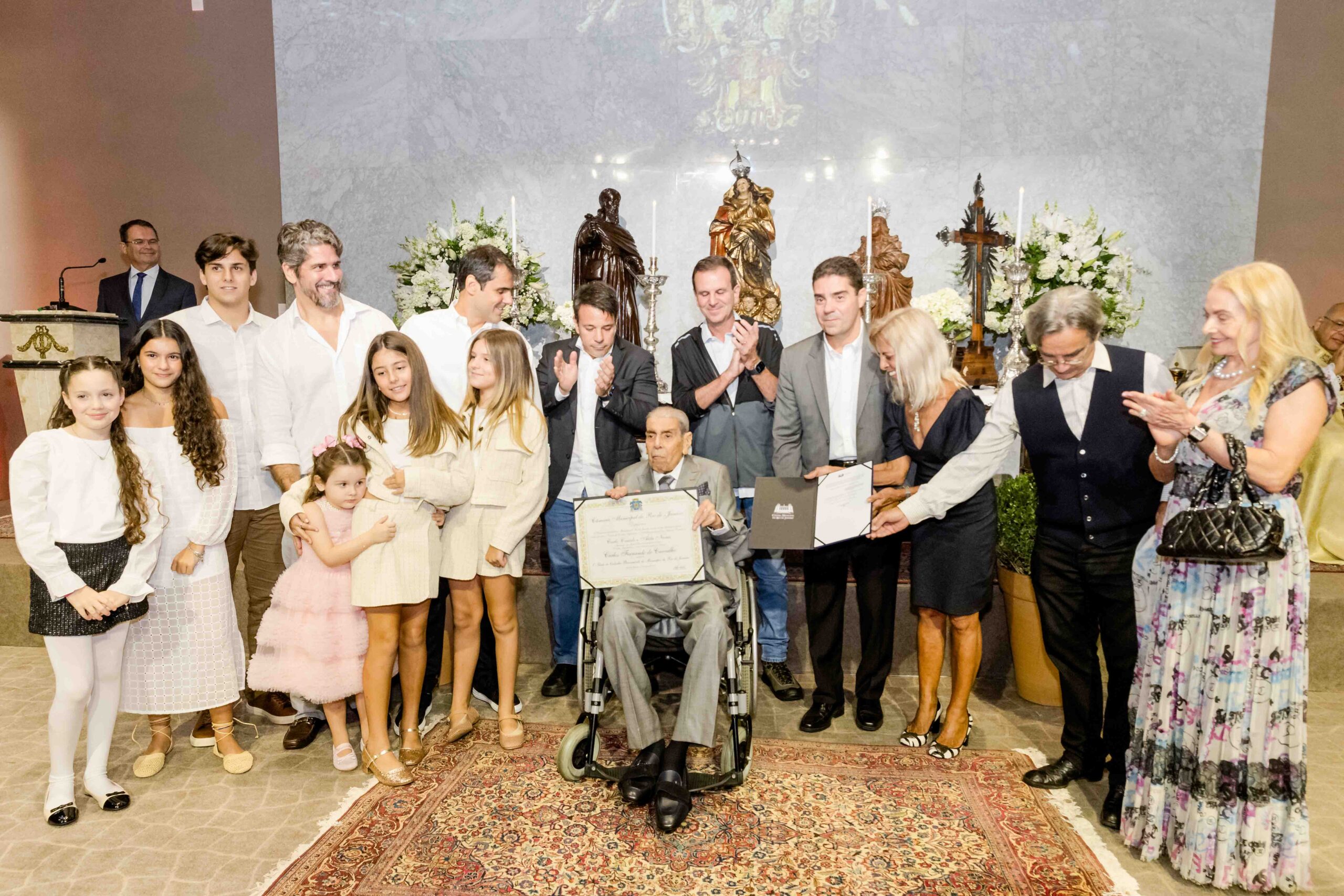 Read more about the article O aniversário de 100 anos de Carlos Fernando de Carvalho movimentou o Rio de Janeiro