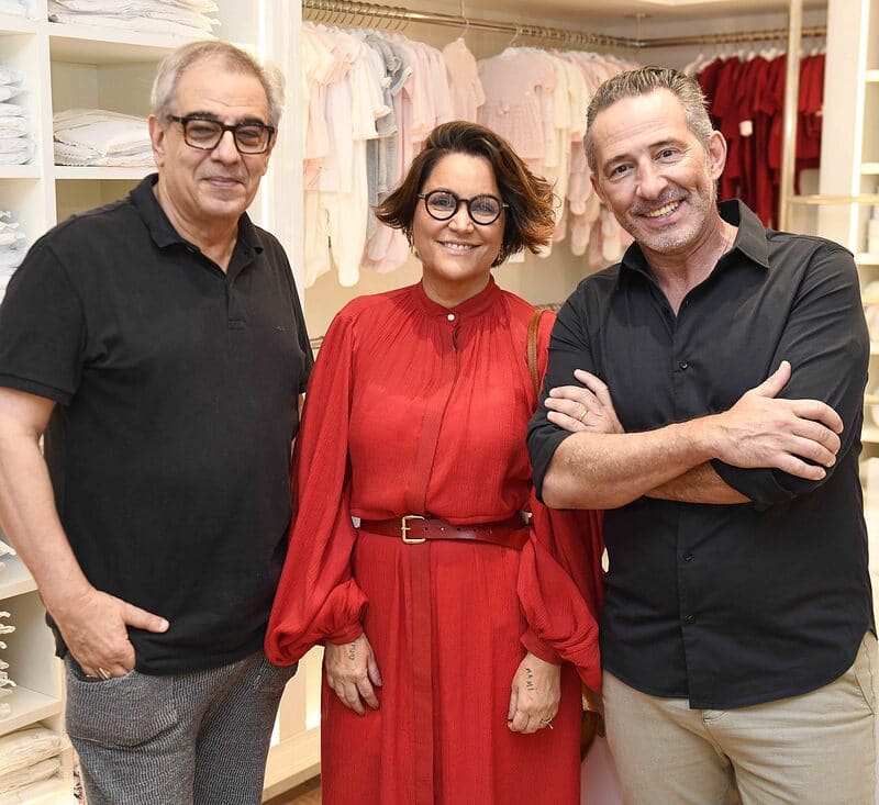 Sergio Zobaran, Gigi Barreto e Marcelo Maksoud
