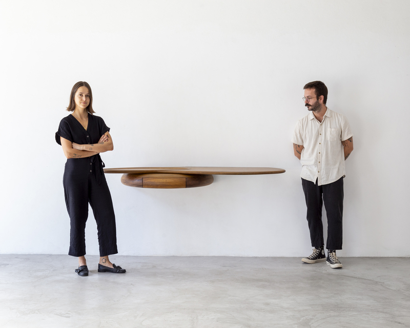 Os designers Pedro Galaso e Philipe Fonseca apresentam a feira Dex