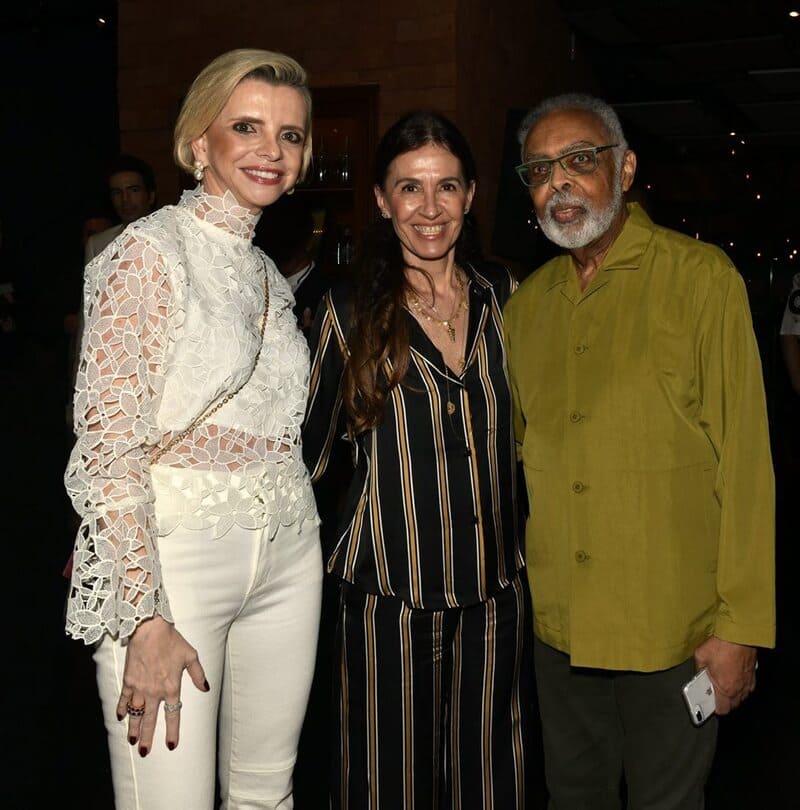 Fabiana Araújo, Flora Gil e Gilberto Gil - Livro CAZUZA - SET 2024 - CG