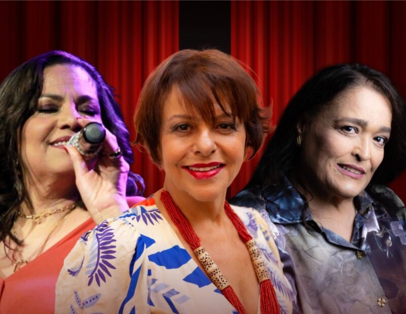 Read more about the article “ELAS CANTAM SAMBA”  Eliane Salek Clarisse Grova e Eliane Faria unem timbres em show que reverenciam Ary Barroso Cartola e Dona Ivone Lara dia 07/02
