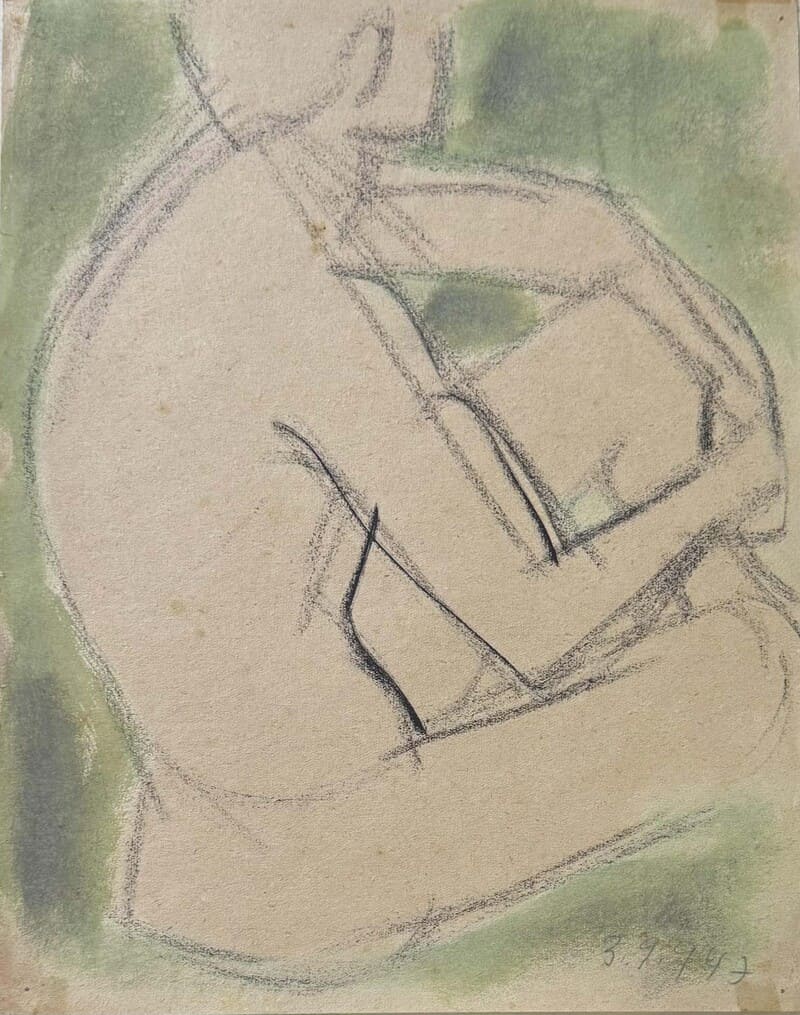 Exposição Nus_Desenho_Carlos Scliar - Scliarizando