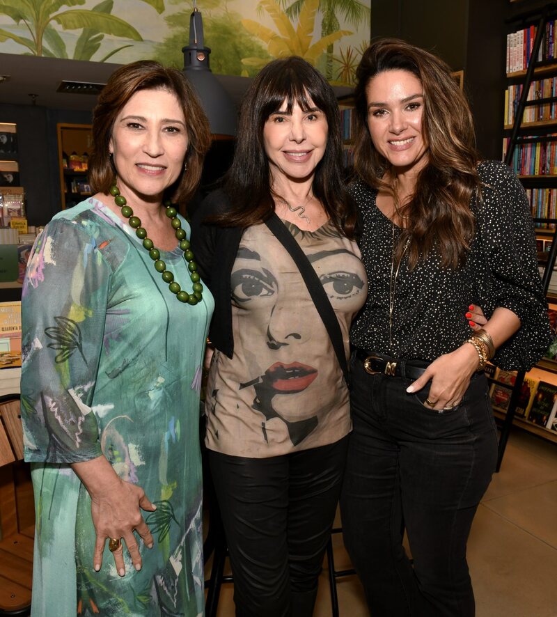 Beth Goulart , Claudia Alencar e Fernanda Machado