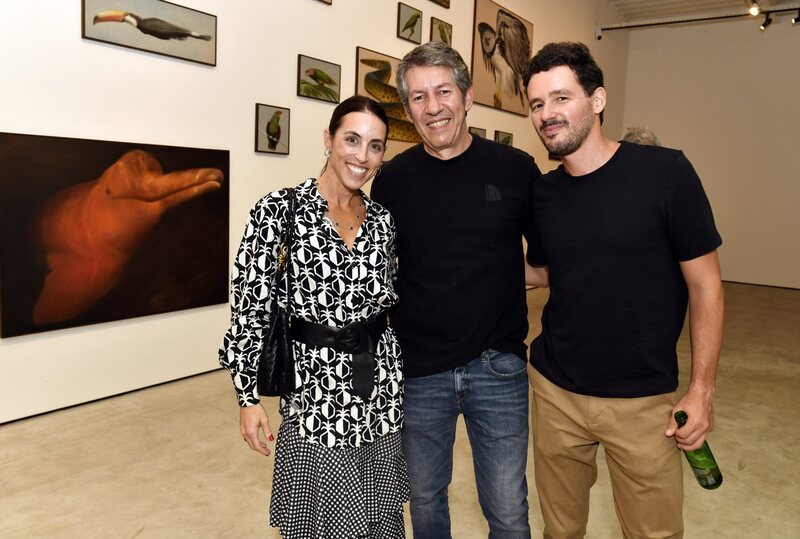 Vanessa Fehlberg , Renê Machado e Gabriel Giucci