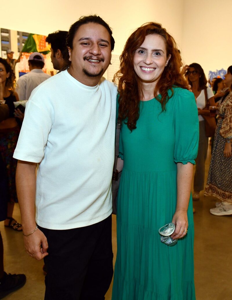 Eduardo Cesário e Bruna Snaiderman