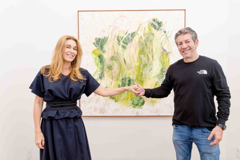 Read more about the article Flavia Fabbriziani a abertura da exposição ontem 06/05 na Casa de Cultura Laura Alvim