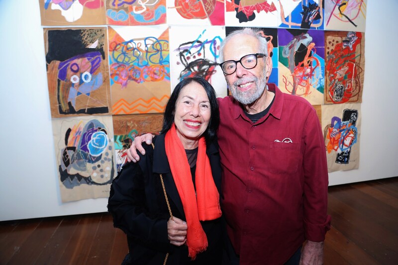 Iole de Freitas e Luiz Aquila