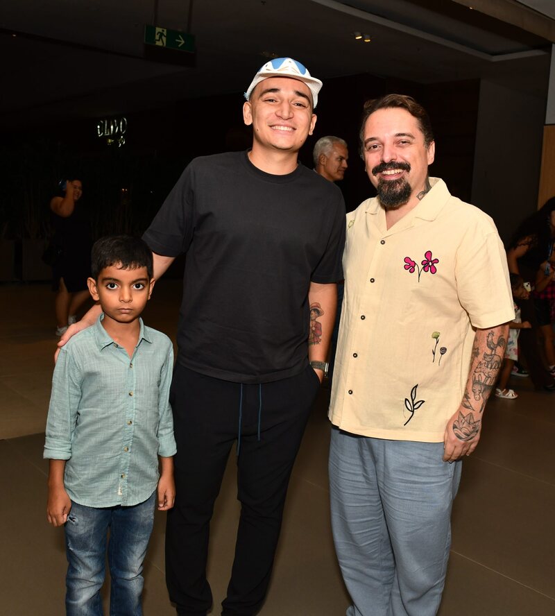Matheus seu irmão João Gomes e Chaps