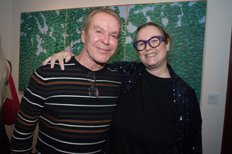 Luiz Carlos Ritter com Camila Perlingeiro