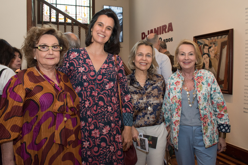 Margareth Dalcomo, Olivia Porcaro, Maria Eduarda Marques e Beth Dalcomo