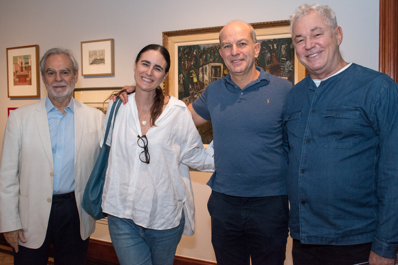 Max Perlingeiro, Maria Luz Bridger, Fernando Barroso do Amaral e Marcos Chaves