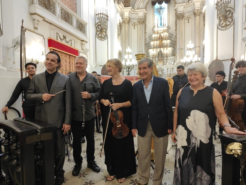 Read more about the article Abertura do XX RioHarpFestival reuniu harpistas da Europa e África do Sul na Igreja N.Sra. de Bonsucesso