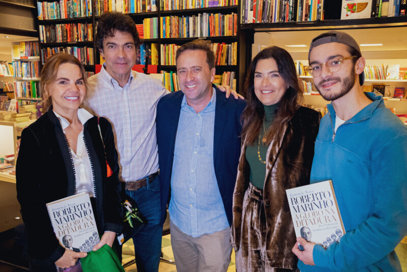 Read more about the article Noite de autógrafos do livro “Roberto Marinho: A Globo na Ditadura” na Travessa do Leblon
