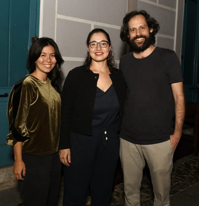 Juliana Ayako , Nathalia Botelho e Carlos Zebulun