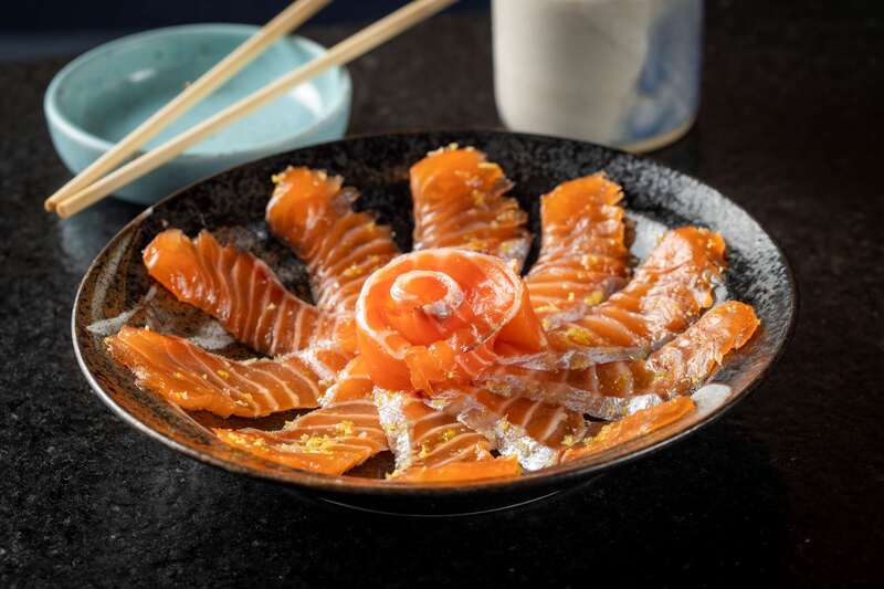 Carpaccio Barriga de Salmão