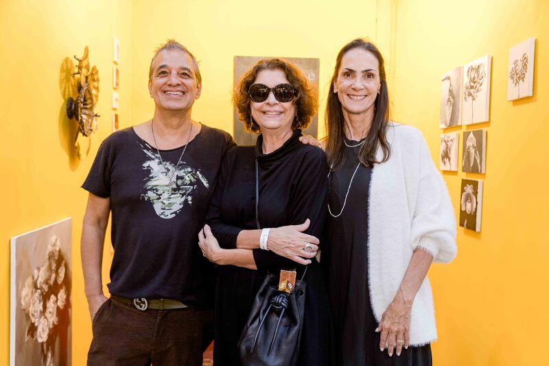 Ronaldo Simoes , Cris Alho e Carolina Olinto