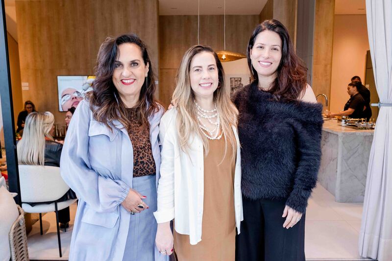 Yone Beraldo Karen Jurassek e Leticia Daibert