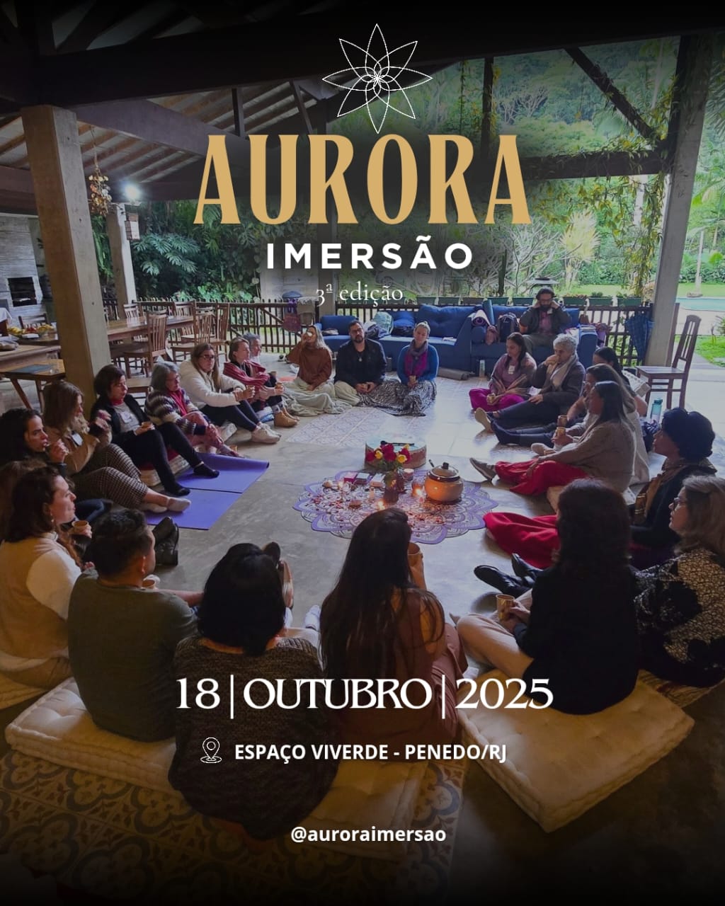 Read more about the article Aurora Imersão promove bem-estar e conexão total com a natureza no dia 18 de outubro