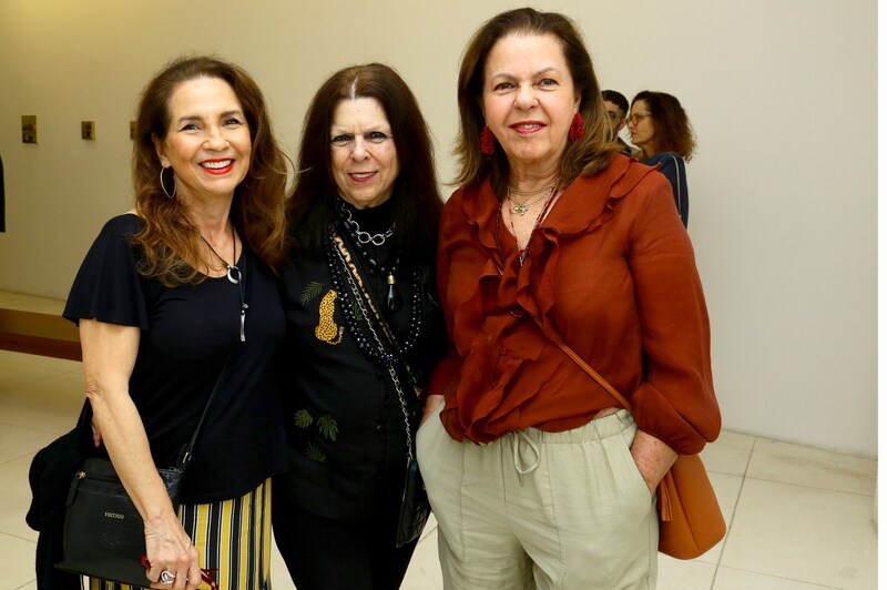 Ligia Teixeira, Vanda Klabin e Christina Castello