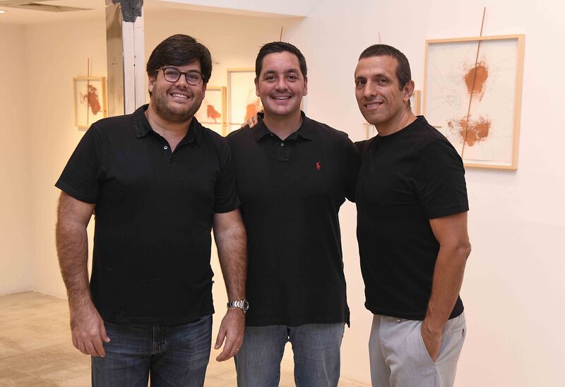 Frederico Almeida, Felipe Siqueira e Mauricio Lima