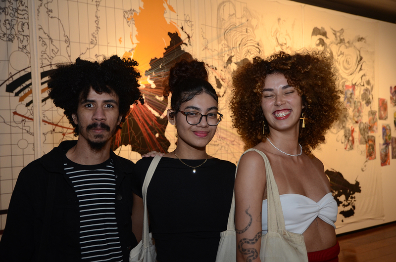 William Araújo, Isabele Pessoa e Bruna Santos