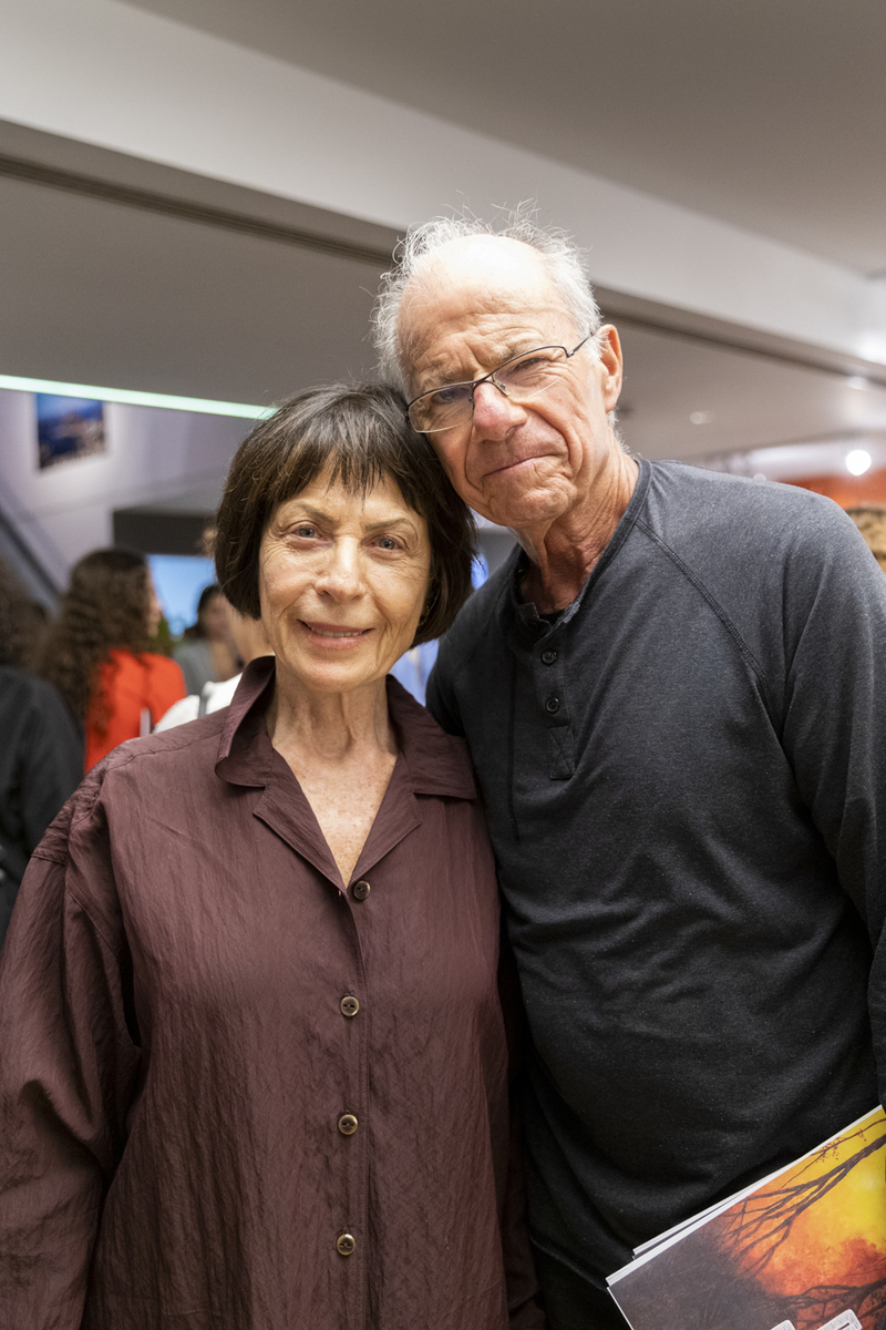 Anita Schwartz, galerista e seu marido Leôncio