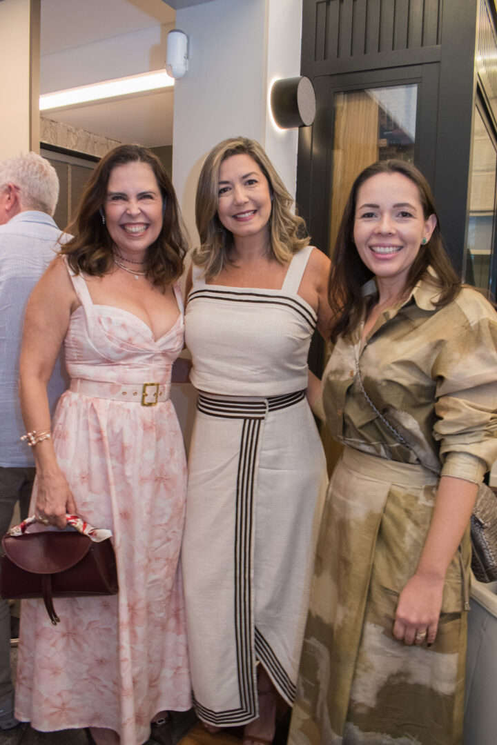 Carla Garcia, Fernanda Vasconcellos e Paula Martins