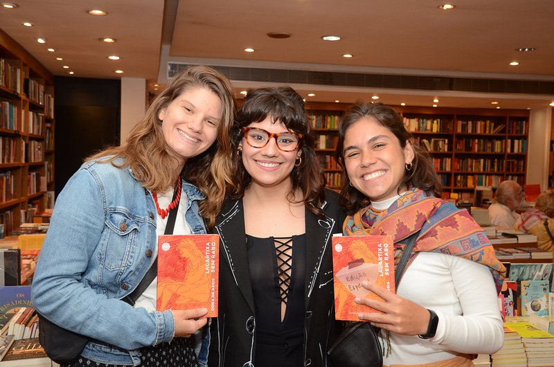 Luiza Duarte, Dora de Assis e Larissa Freire