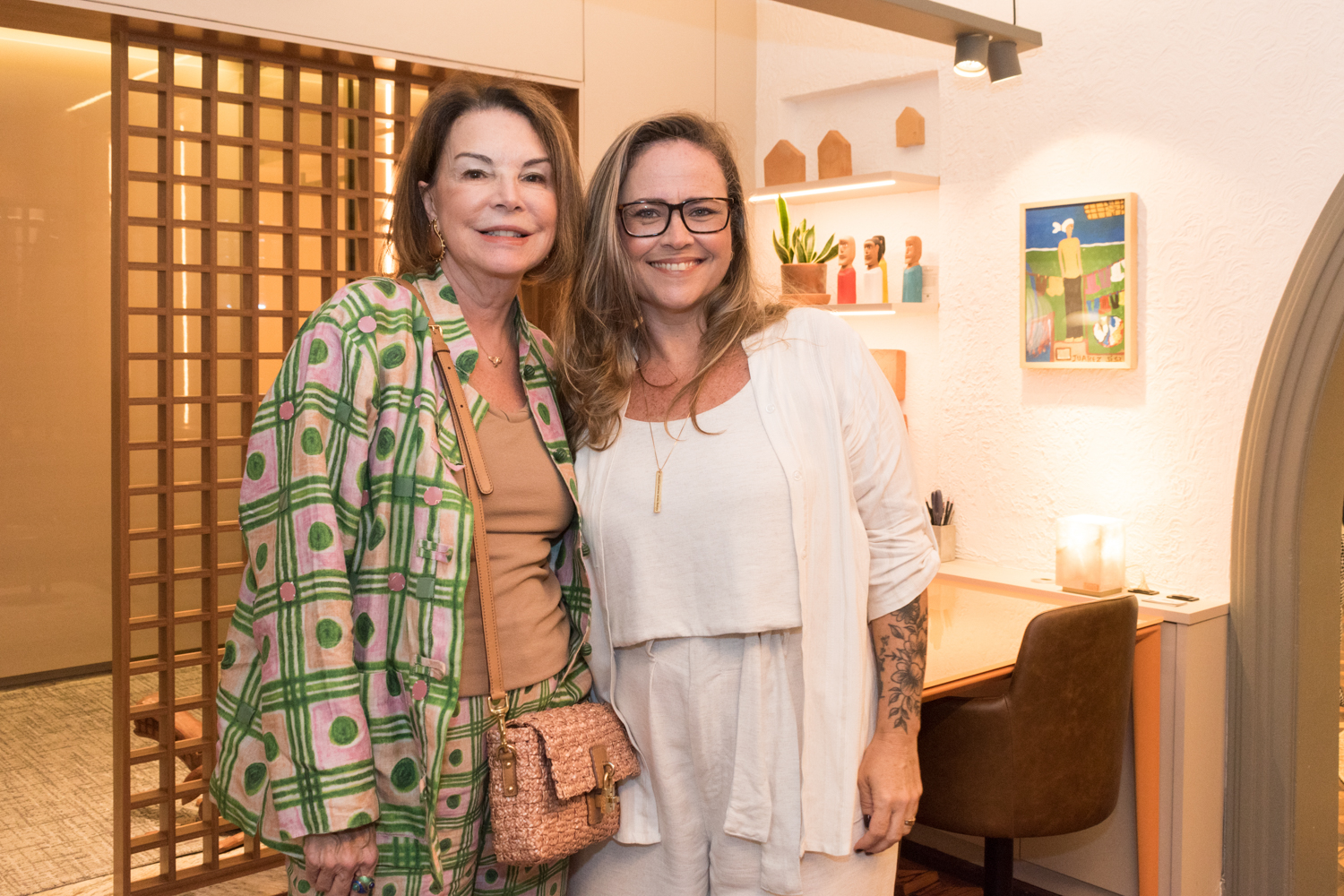 Patricia Mayer e Carla Vasconcellos