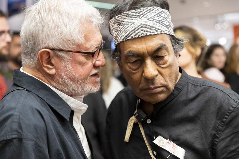 Read more about the article FGV Arte lota na abertura de “Adiar o fim do mundo”