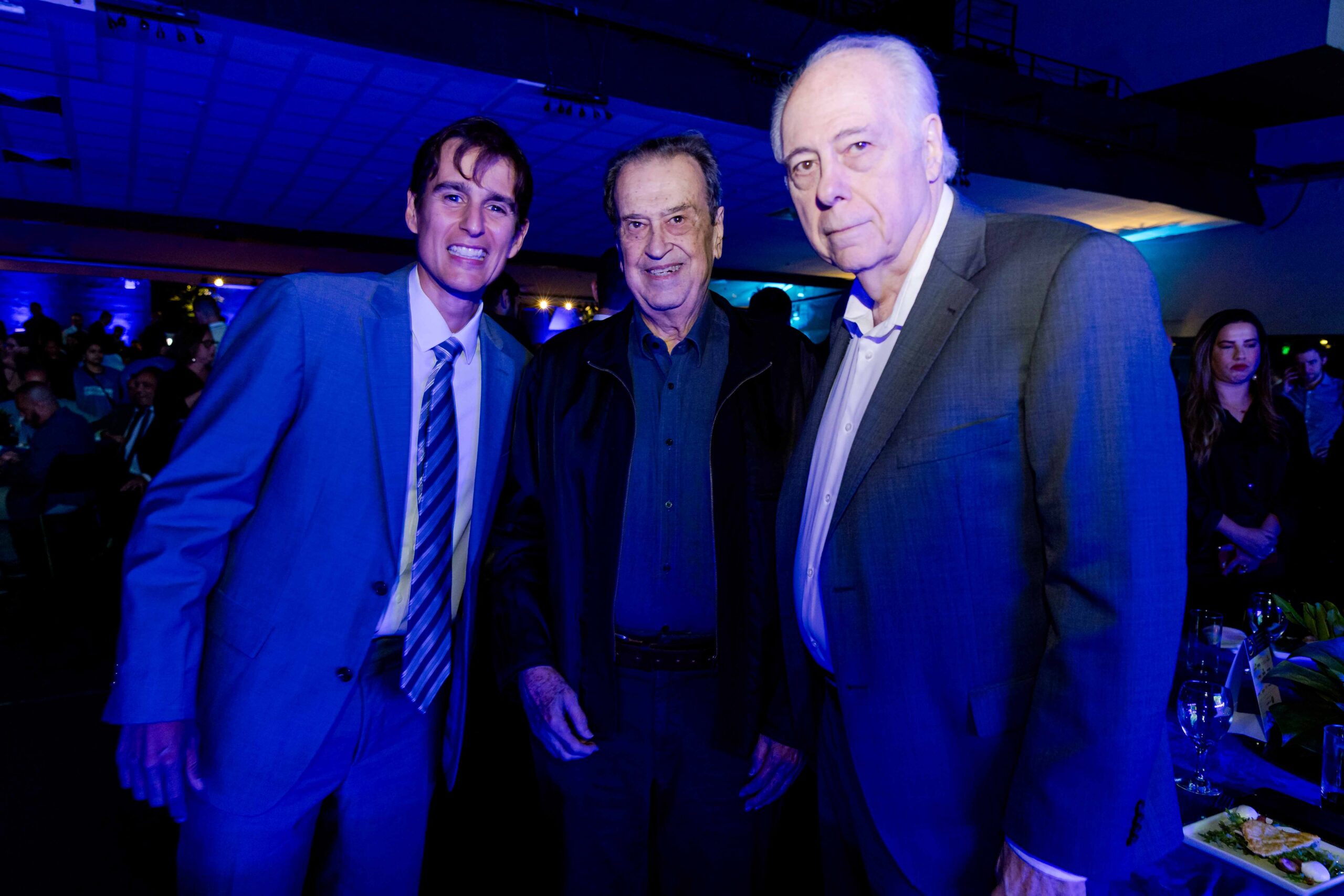 Bruno Leal, Roland Jardim e Ricardo Haddad