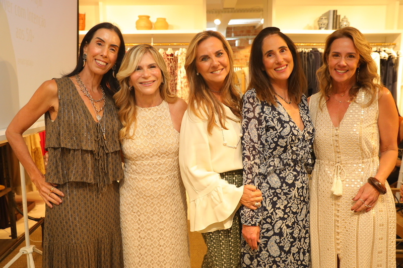 Patricia Langoni, Rosane Stelzer, Tati Datz, Anna Carolina e Juliana Nakad