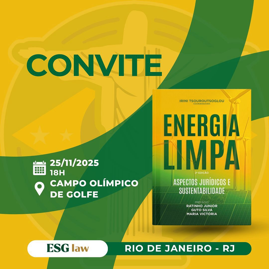 Read more about the article RIO DE JANEIRO RECEBE O GRANDE LANÇAMENTO DA 2ª EDIÇÃO DO LIVRO “ENERGIA LIMPA” — UMA OBRA QUE MARCA O FUTURO DA SUSTENTABILIDADE NO BRASIL!