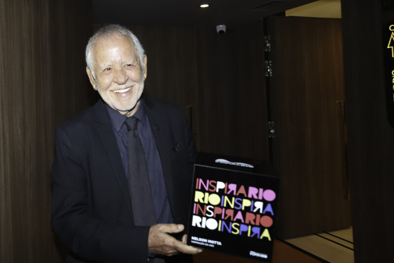 Read more about the article Nelson Motta é homenageado no Prêmio Inspira Rio 2025 da Band Rio