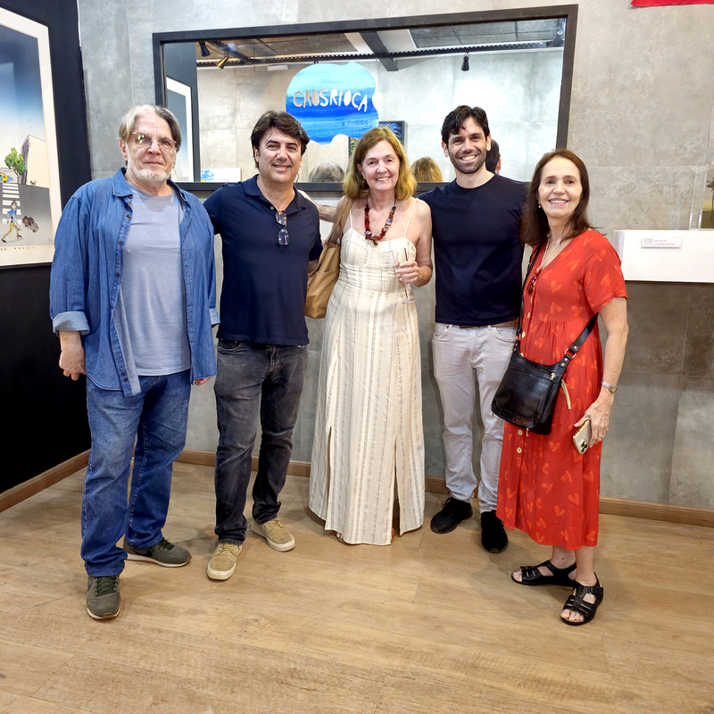 Alexandre Lambert, Luiz Badia, Glória Seddon, Danilo Ribeiro e Ivani Pedrosa - Sob o Céu do Rio