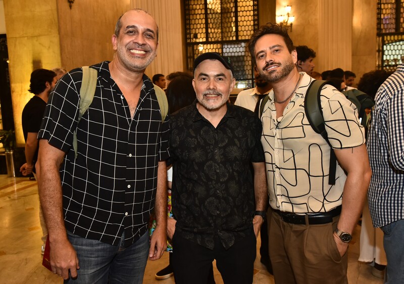 Leandro Faria, José Mauro e Ricardo Scafati